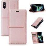 Compatible avec coque lg stylo 5, pu cuir flip folio portefeuille avec emplacement carte, magntique ...