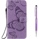 Coque pour lg stylo 6, papillon gaufrage housse rtro pu en cuir premium bookstyle flip portefeuille etui ... Coque pour lg stylo 6, papillon gaufrage housse rtro pu en cuir premium bookstyle flip portefeuille etui ...