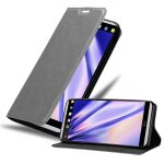 Coque pour lg v20 en gris titane housse de protection etui avec fermeture magn�tique, fonction de support ...