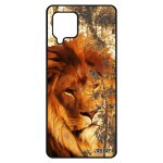 Coque lion samsung galaxy a42 en silicone animaux animal de protection pas cher savane roi nature housse ...