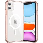 Coque magntique pour iphone 11 6, 1 pouces compatible avec recharge sans fil magsafe, housse de tlphone ...