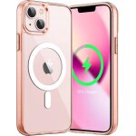 Coque magn�tique pour iphone 13 mini 5, 4 pouces compatible avec magsafe recharge sans fil, etui housse ...