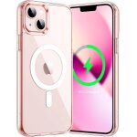 Coque magn�tique pour iphone 13 mini 5, 4 pouces compatible avec magsafe recharge sans fil, etui housse ...