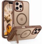 Coque magntique pour iphone 16 pro max, compatible avec magsafe, [support invisible intgre] housse ...