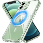 Coque magntique compatible magsafe pour iphone 12 mini 5, 4 pouces ¿ bumper transparent anti - jaunissement, ...