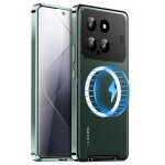 Coque magn�tique en m�tal pour xiaomi 14 aromath�rapie, vert