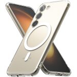 Compatible avec coque magn�tique samsung galaxy s23 5g [fusion magnetic] translucide rigide back tpu ...