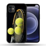 Coque compatible magsafe pour apple iphone 12 / 12 pro sport tennis balls