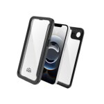 Coque magsafe int�grale 360 pour iphone 16e etanche ip68 drop - test 2m renforc� eiger noir / transparent ...