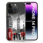 Coque compatible magsafe pour iphone 14 pro (6. 1) voyage angleterre londres vintage