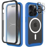 Coque compatible avec magsafe iphone 14 pro max, 360 degr�s full body protection avec prot�ge d'�cran ...