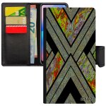 Coque marbre apple iphone 5 5s se cuir rabat portefeuille unique pierre texture original housse design ...