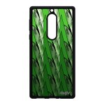 Coque marbre nokia 5 en silicone color design telephone geometrie mobile original portable motif moderne ...