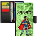Coque mate 20 super breton humour bd vert drapeau bretagne cover case heros magnetique texte comics telephone ...
