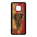 Coque mate 20 pro bois silicone elephant graphique azteque case tribal de huawei mate 20 pro