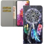 Coque mi 12, portefeuille etui housse pour mi 12 coque 3d paillette fleur papillon chat pu cuir flip ...