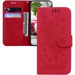 Coque mi 9 lite / mi cc9, portefeuille etui housse pour mi 9 lite coque paillette fleur papillon en relief ...