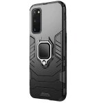 Coque military defender 3x1 anti - impact pour samsung galaxy s20 fe 2022 - noir