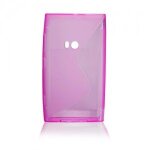 Coque minigel souple rose pour nokia lumia 920