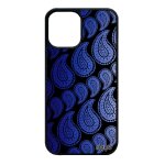 Coque motif cachemire pour iphone 12 mini silicone jolie bleu femme impression color� dessin indienne ...