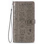 Coque pour motorola moto e13, antichoc portefeuille etui housse en cuir a rabat avec porte carte, chiusura ...