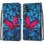 Coque pour motorola moto e13, etui en cuir pu portefeuille housse coque avec 360 degres silicone antichoc ...
