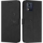 Coque pour motorola moto e13, etui housse en cuir pu, magnetique [pochette de portefeuille], protection ...