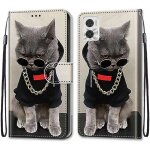 Coque pour motorola moto e22i 4g / e22 4g, etui en cuir pu portefeuille housse coque avec 360 degres ...