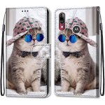 Coque pour motorola moto e6 plus, etui en cuir pu portefeuille housse coque avec 360 degres silicone ...