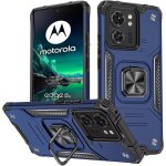 Coque pour motorola moto edge 40 neo, housse tpu silicone rotation 360 aimant anneau support double d�fense ...