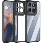 Coque pour motorola moto edge 60 fusion / edge 60 cover silicone souple + transparent acrylique pc housse ... Coque pour motorola moto edge 60 fusion / edge 60 cover silicone souple + transparent acrylique pc housse ...