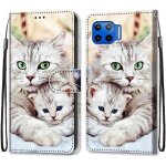 Coque pour motorola moto g 5g plus, etui en cuir pu portefeuille housse coque avec 360 degres silicone ...