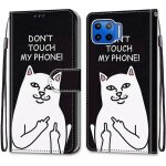 Coque pour motorola moto g 5g plus, etui en cuir pu portefeuille housse coque avec 360 degres silicone ...