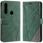 Coque pour motorola moto g play 2021, rabat portefeuille de protection cuir pu etui, silicone tpu bumper ...