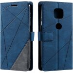 Coque pour motorola moto g power 2021, rabat portefeuille de protection cuir pu etui, silicone tpu bumper ...