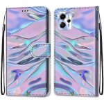 Coque pour motorola moto g53 / g13 / g23, etui en cuir pu portefeuille housse coque avec 360 degres silicone ...