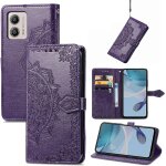 Coque pour motorola moto g53, portefeuille etui housse en cuir a rabat avec porte carte, chiusura magnetica ...