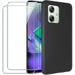 Coque pour motorola moto g54 5g 2 verres trempé - etui housse silicone noir vitre protection ecran verre ... Coque pour motorola moto g54 5g 2 verres trempé - etui housse silicone noir vitre protection ecran verre ...