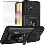 Coque pour motorola moto g55 5g - hybride pc + tpu antichoc noire, protection caméra coulissante, bumper ... Coque pour motorola moto g55 5g - hybride pc + tpu antichoc noire, protection caméra coulissante, bumper ...