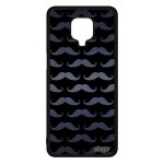 Coque moustache xiaomi redmi note 9 pro silicone etui design smartphone chapeau melon telephone imprime ...
