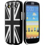 Coque moxie aluminium bross� noir drapeau uk pour s3
