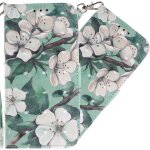 Coque nokia 5. 4, etui housse pour nokia 5. 4 coque 3d bling paillette paillon fleur pu cuir flip wallet ...