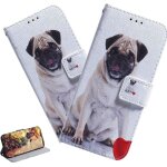 Coque nokia 5. 4, etui housse pour nokia 5. 4 coque antichoc paillon fleur anime pu cuir flip wallet ...