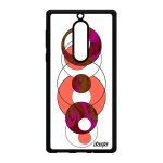 Coque nokia 5 silicone marbre ta - 1053 original geometrique telephone rose forme granite texture souple ...