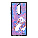 Coque nokia 5 silicone panda smartphone tribal symbole housse ethnique graphique