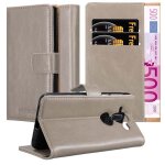 Coque pour nokia 8 sirocco en marrone cappucino housse de protection etui avec fermeture magn�tique, ...