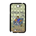 Coque pour note 2 silicone j'peux pas j'ai console humour bd jeux video geek antichoc metal drole texte ...