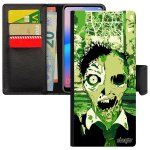 Coque note 20 ultra simili cuir rabat portefeuille zombie effrayant ruine a clapet immeuble etui mort ...