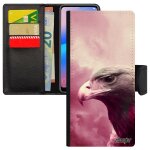 Coque note 9 rabat portefeuille aigle design telephone ciel smartphone aimant�e animaux oiseau animal ...