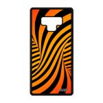 Coque note 9 silicone illusion d'optique 3d graphique tourbillon caoutchouc moderne smartphone aluminium ...